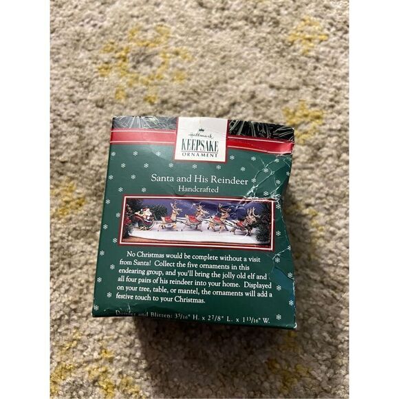 Hallmark Keepsake Donder & Blitzen Reindeer Ornament 4th of 5 Ornament - Picture 4 of 8